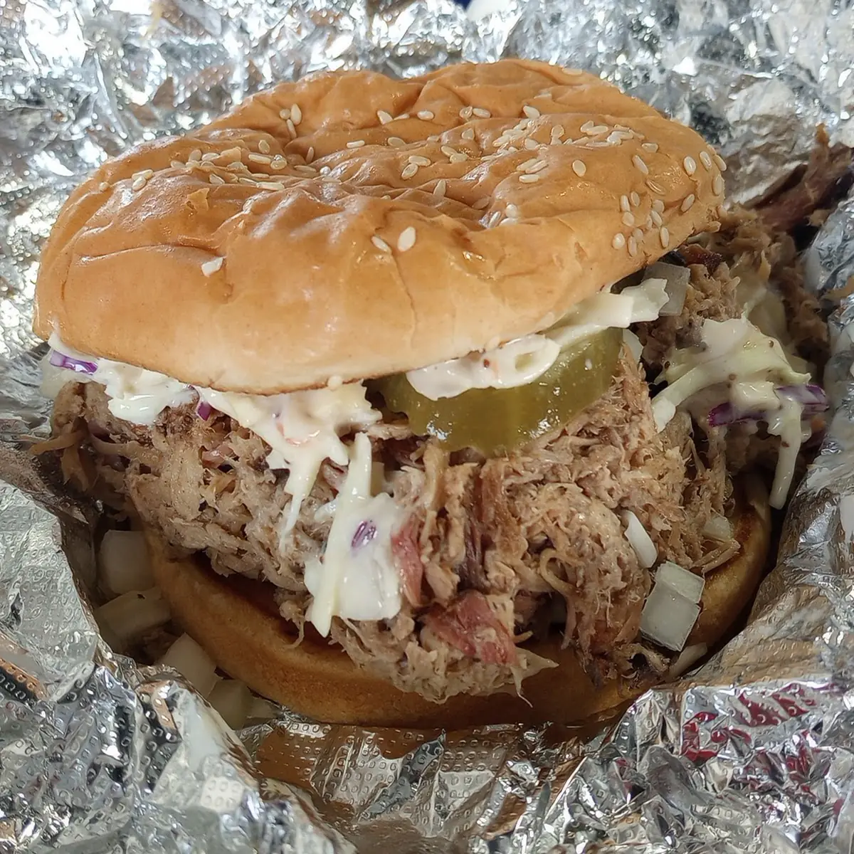 Memphis Pulled Pork Sandwich