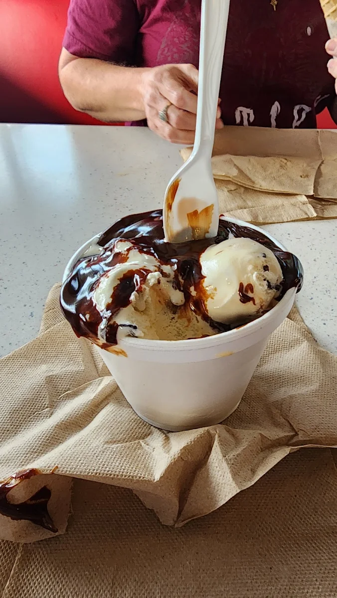 Chocolate Chip Cookie Dough and Fudge