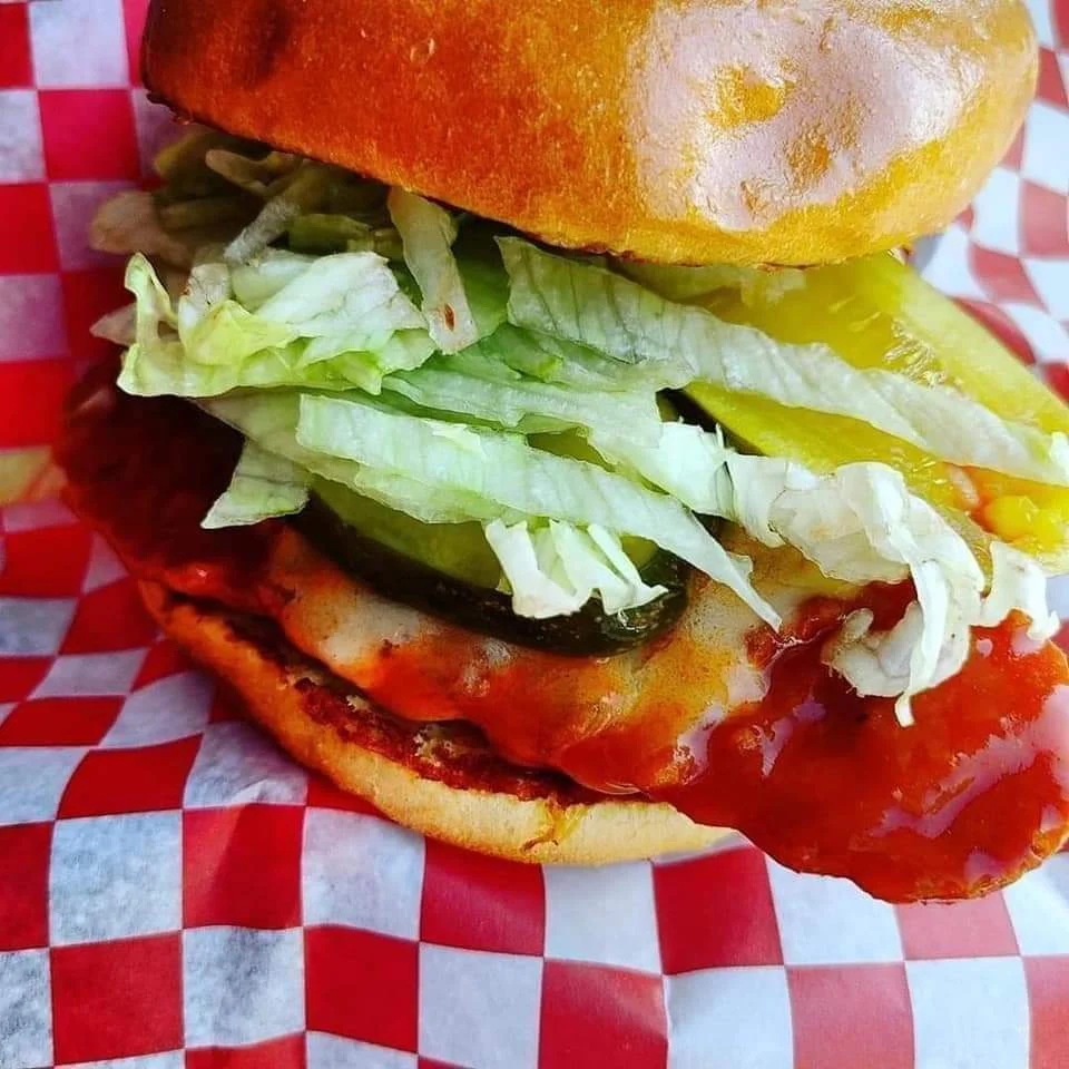 Buffalo Chicken Burger
