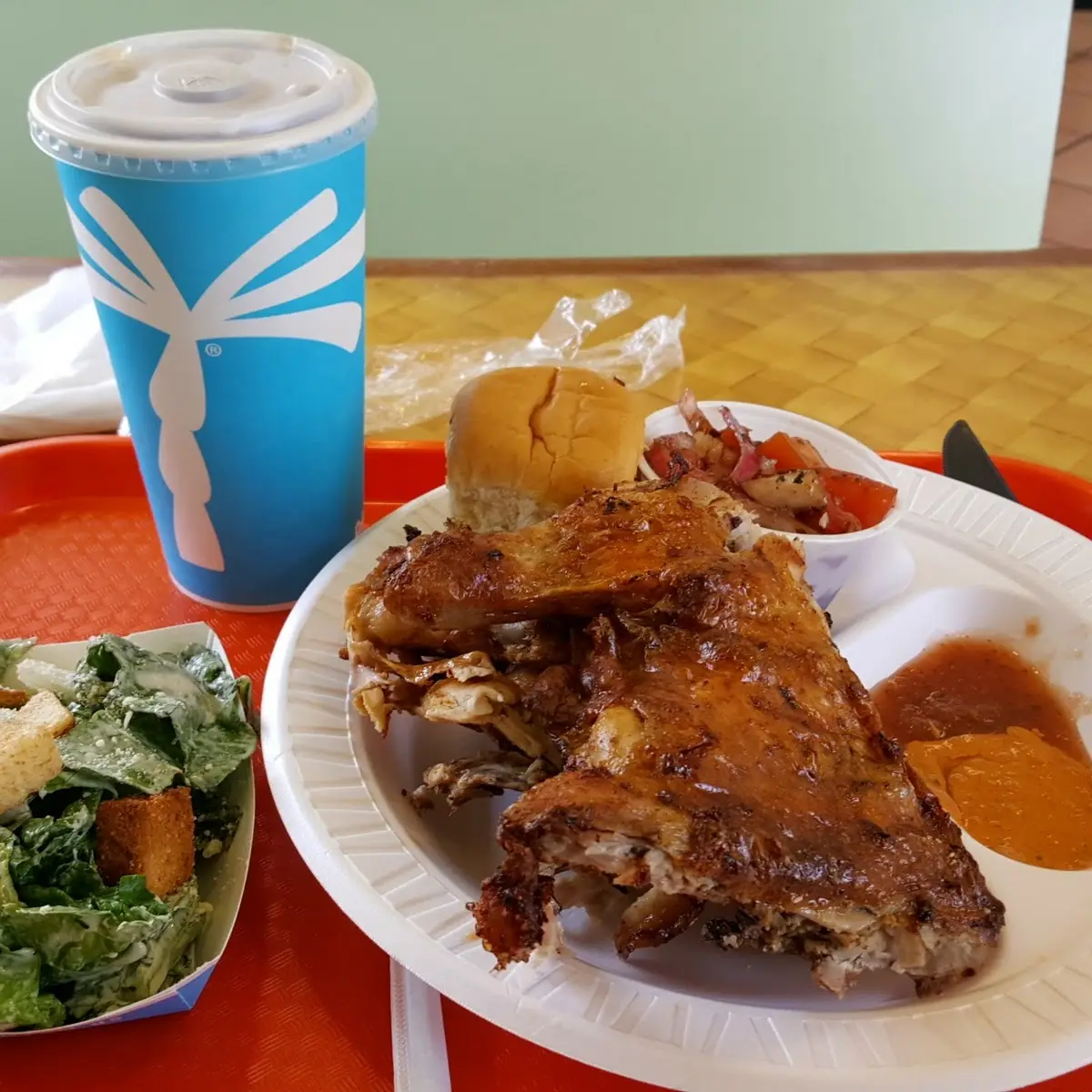 Roasted Chicken with Two Sides