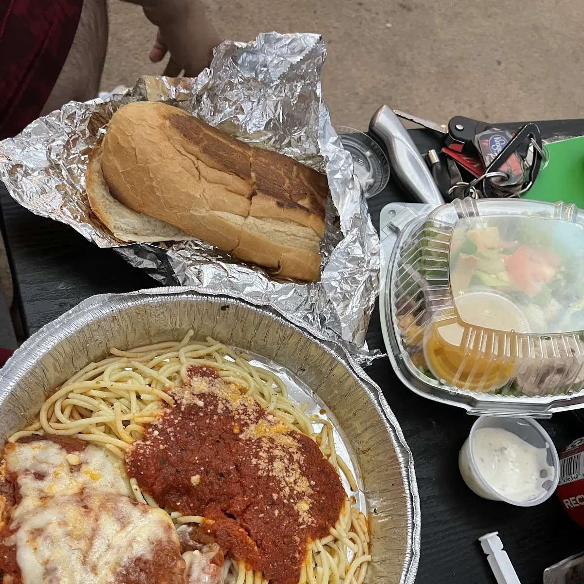 Veal Parmesan Pasta