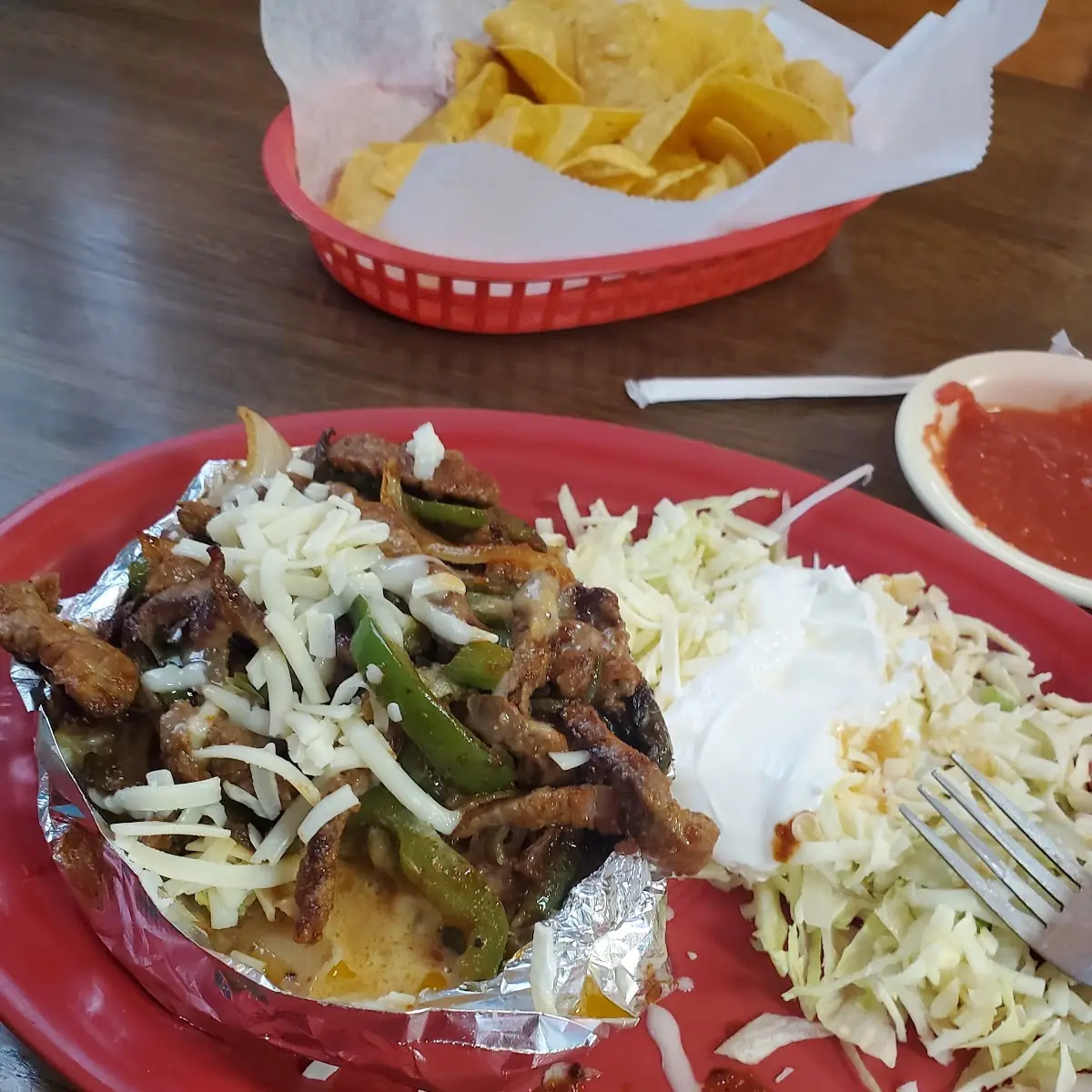 Mexican Baked Potato
