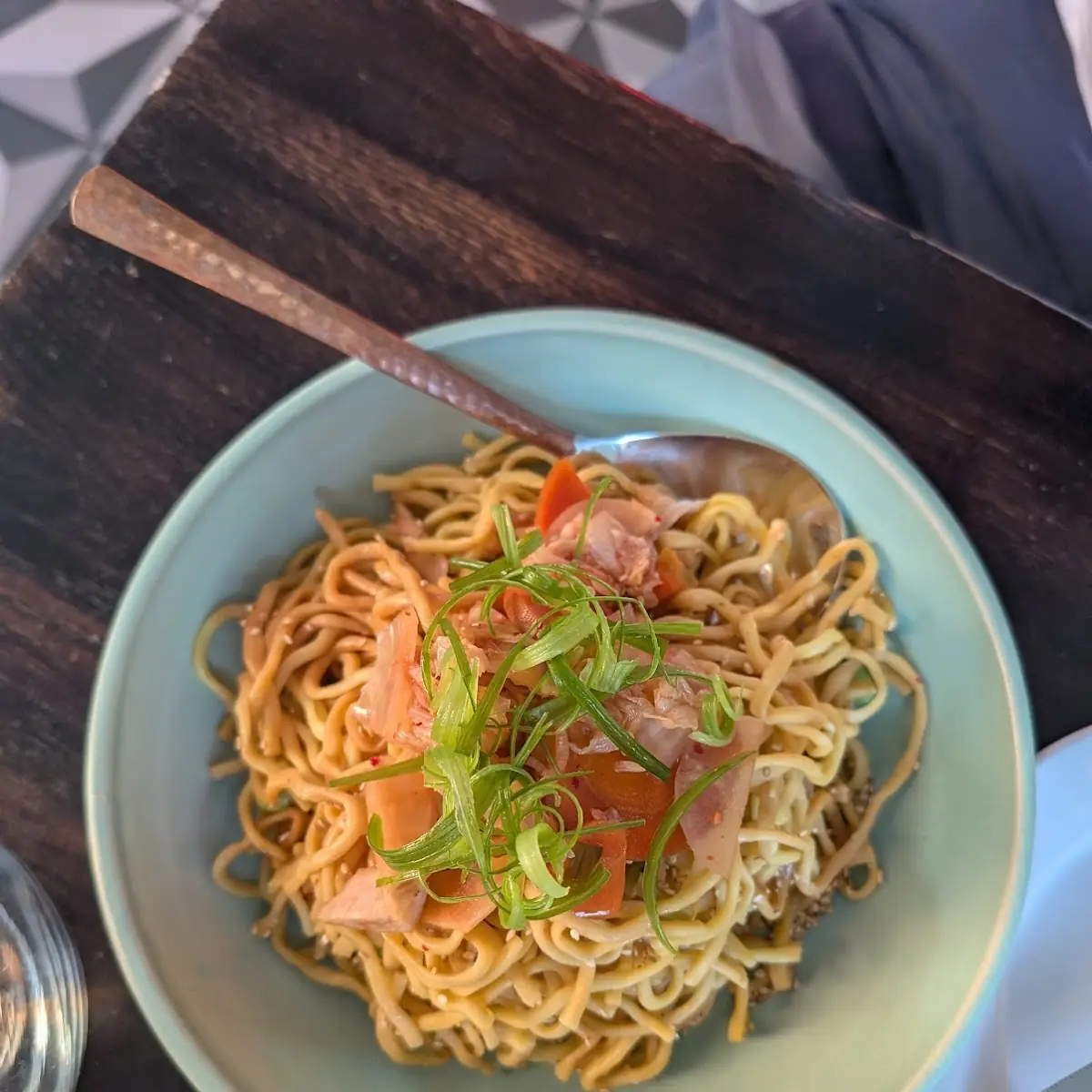 Kimchi Soba Noodles