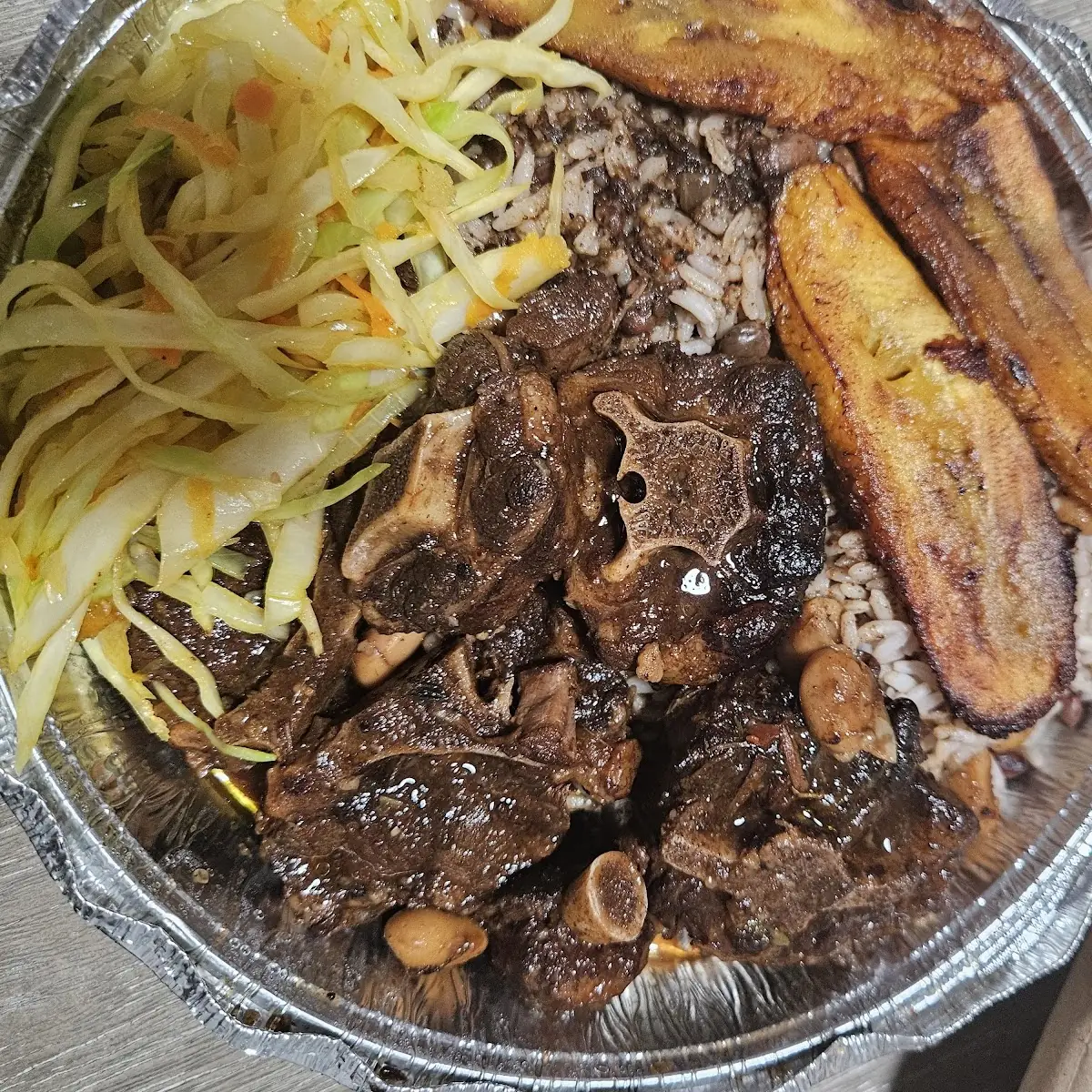 oxtail beef patty