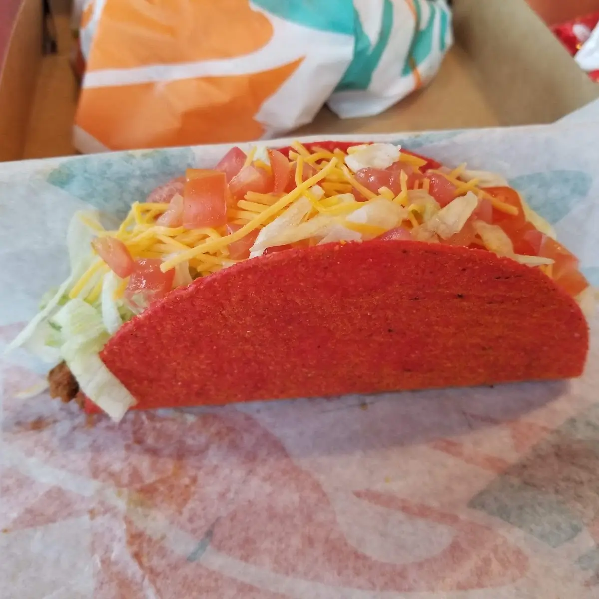 Firey Doritos Locos Taco Supreme