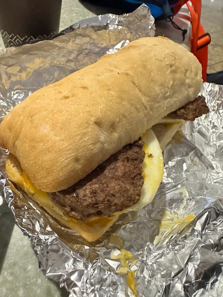 Turkey Sausage Sandwich