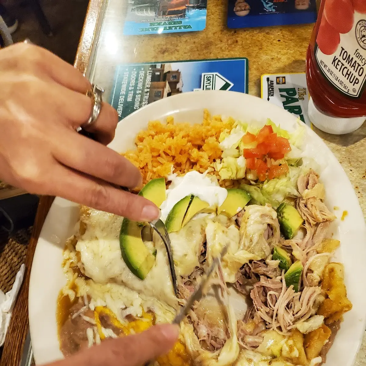 Pork Chimichanga