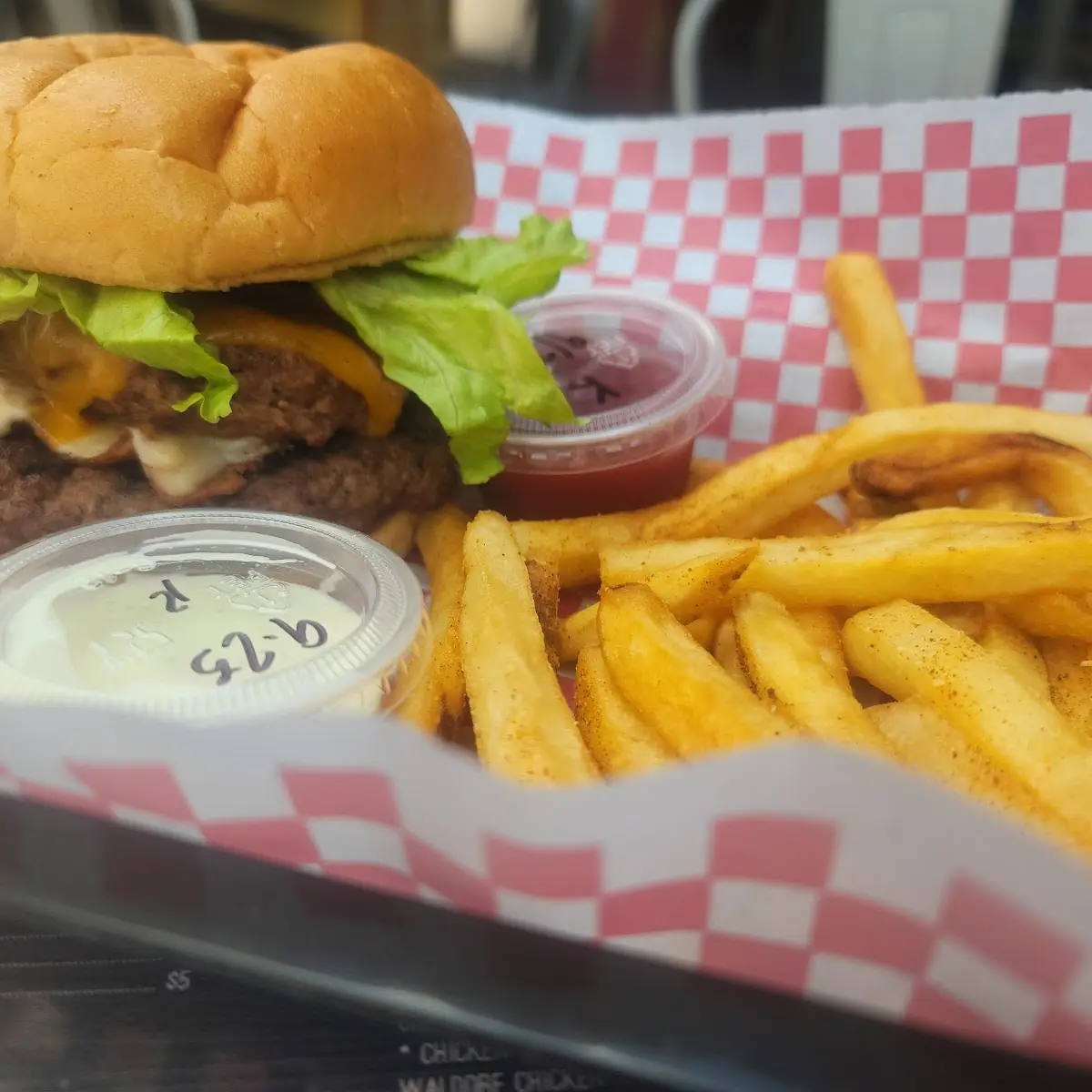 Double Bacon Cheeseburger