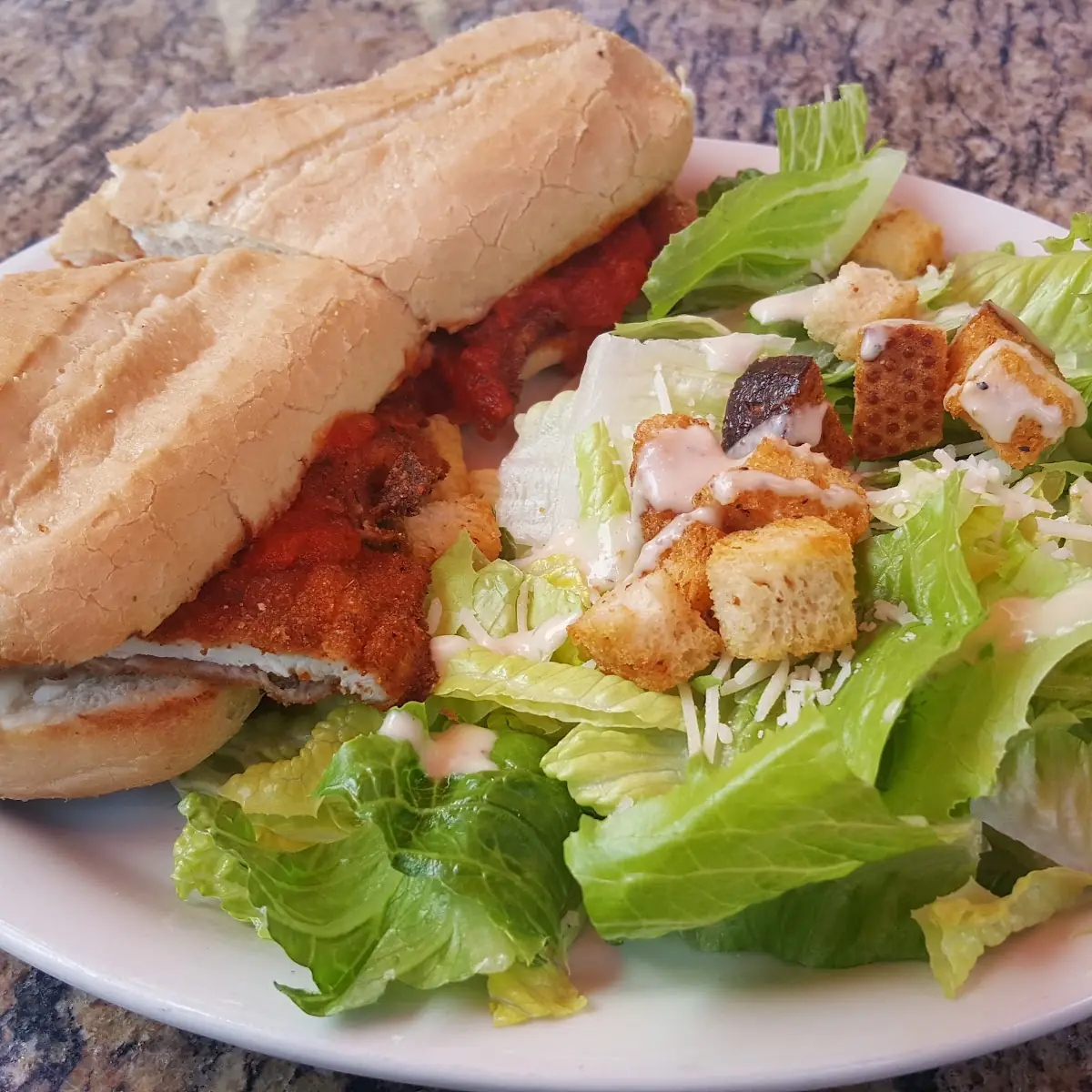 Special Chicken Parm Sandwich