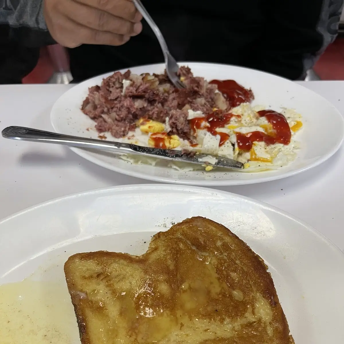 French Toast and Hash