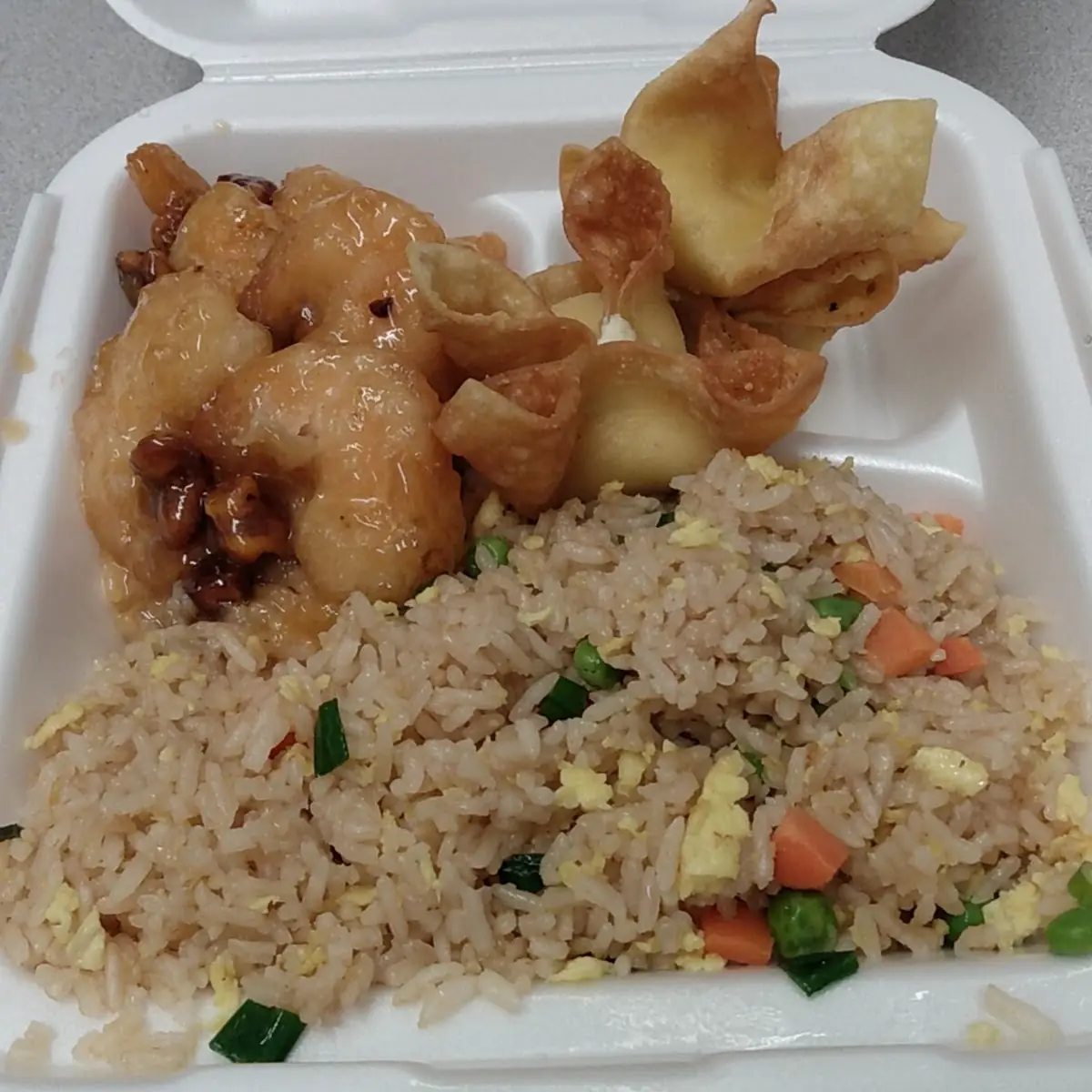 Honey Chicken with Rice