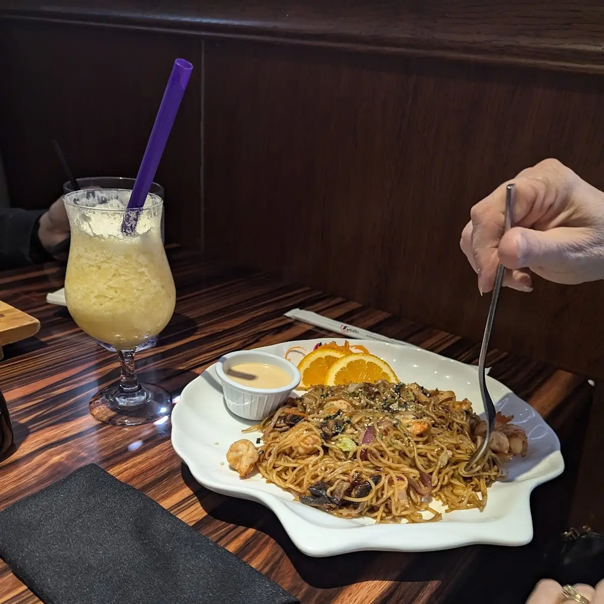 Shrimp Yaki Soba