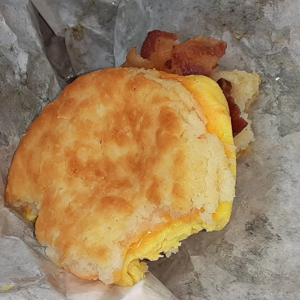Bacon Egg & Cheese Biscuit