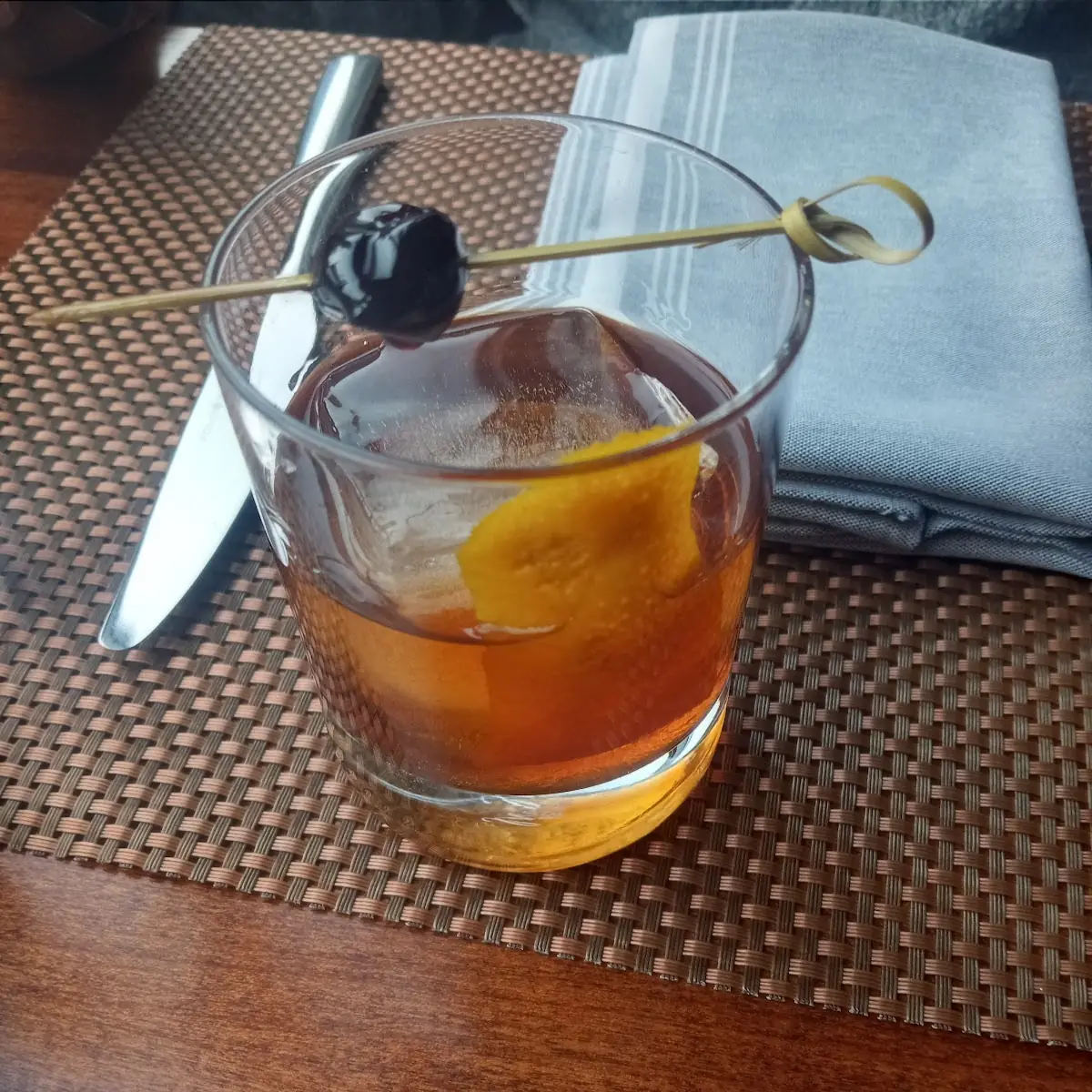 Barrel-Aged Old Fashioned