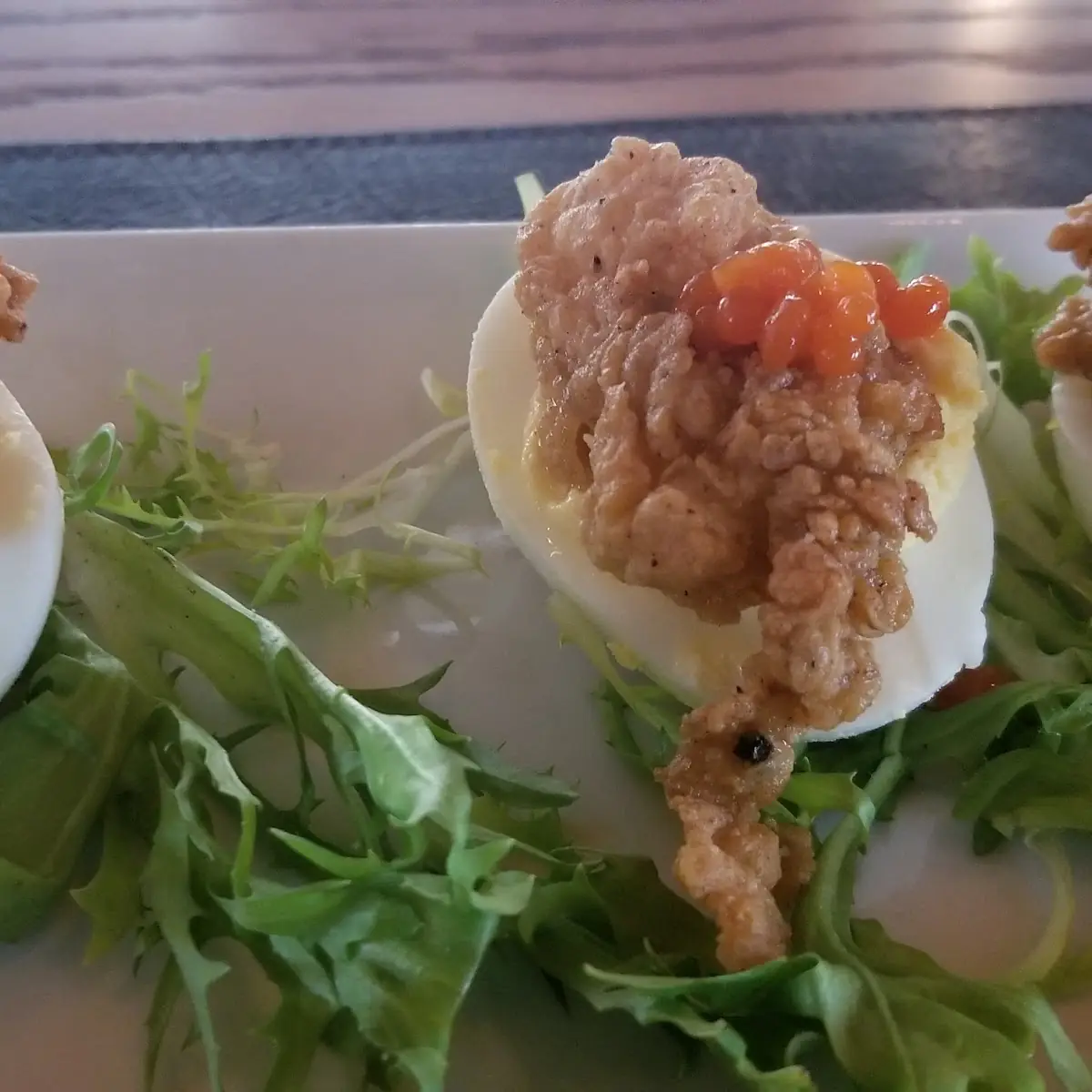 sh - 3 Deviled Eggs