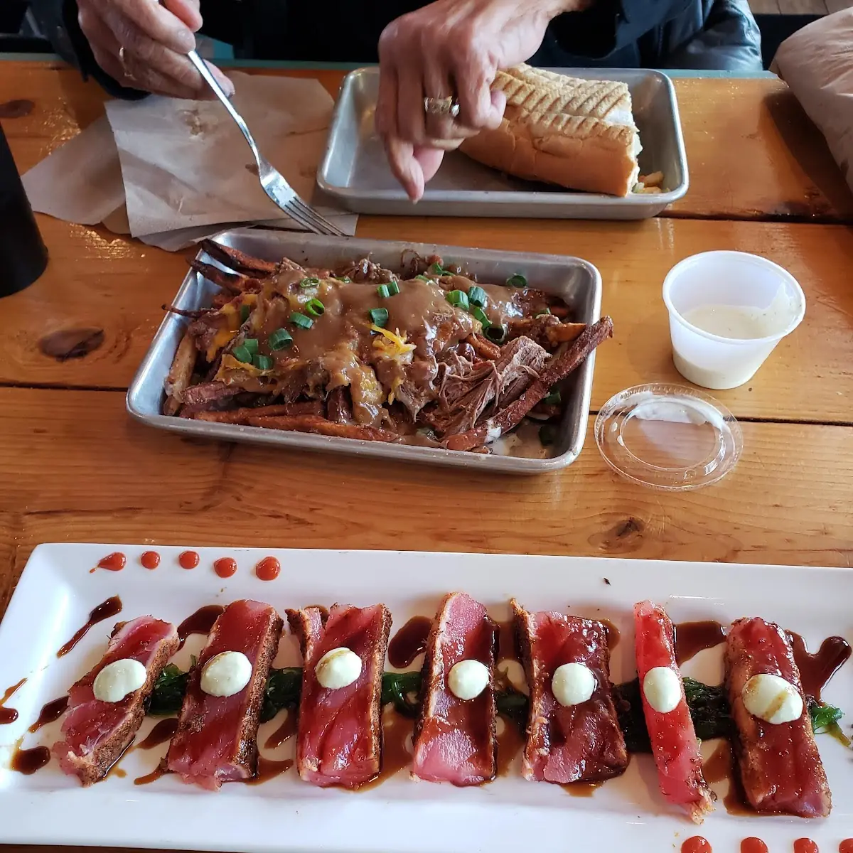 Seared Tuna Nachos