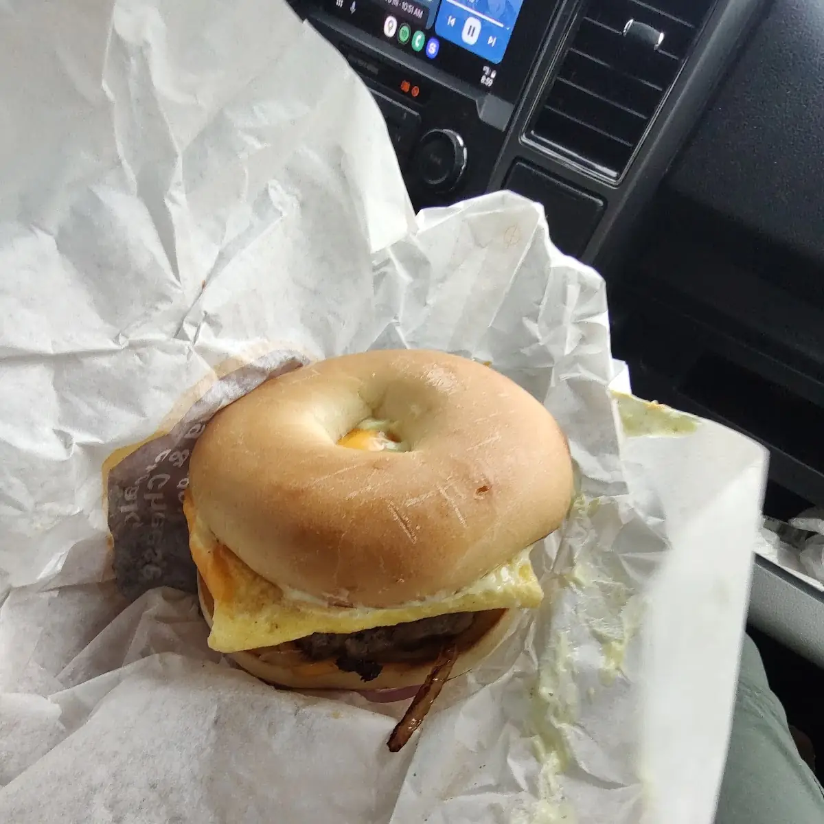 Bacon Egg Cheese Bagel