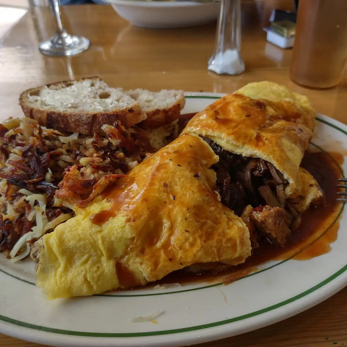 Meatloaf Omelette