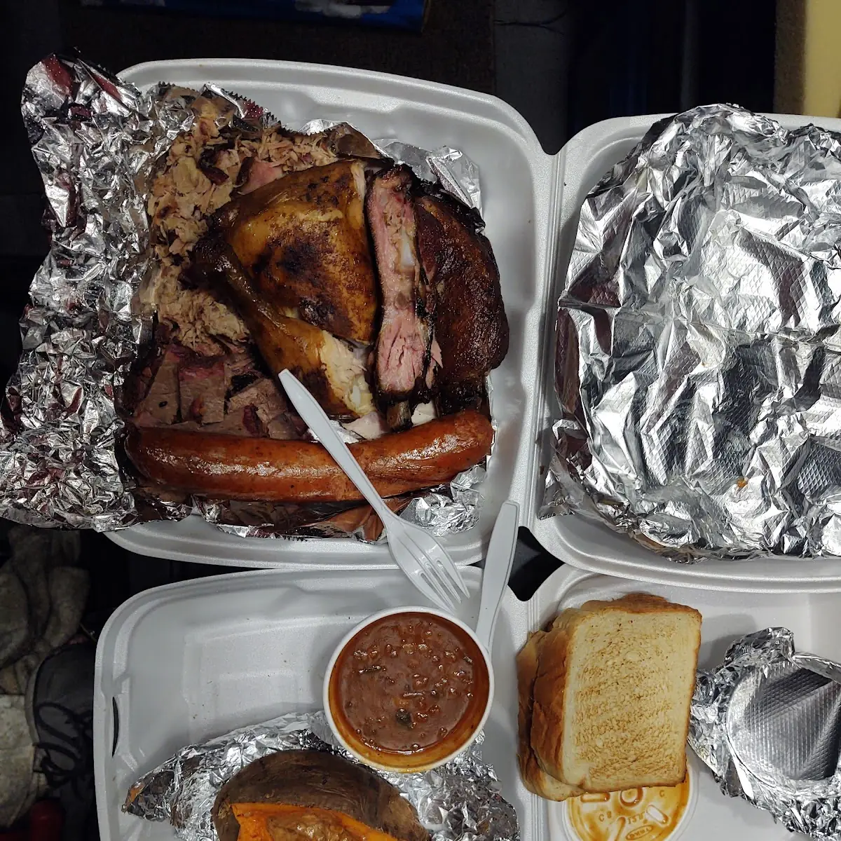Sampler Platter & Mine Was a Togo Order