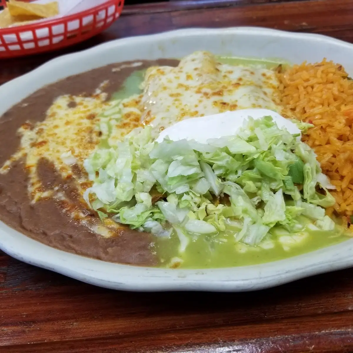 Enchiladas Verdes