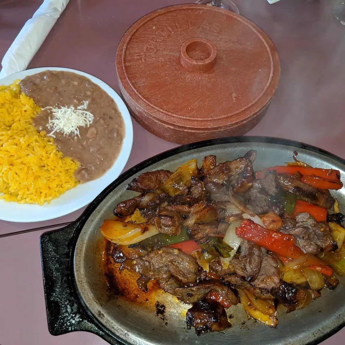 Steak Fajitas