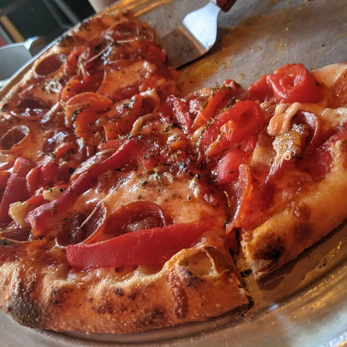 Pepperoni and Roasted Red Peppers