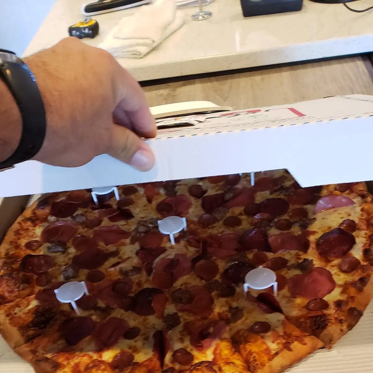 All Meat Pizza