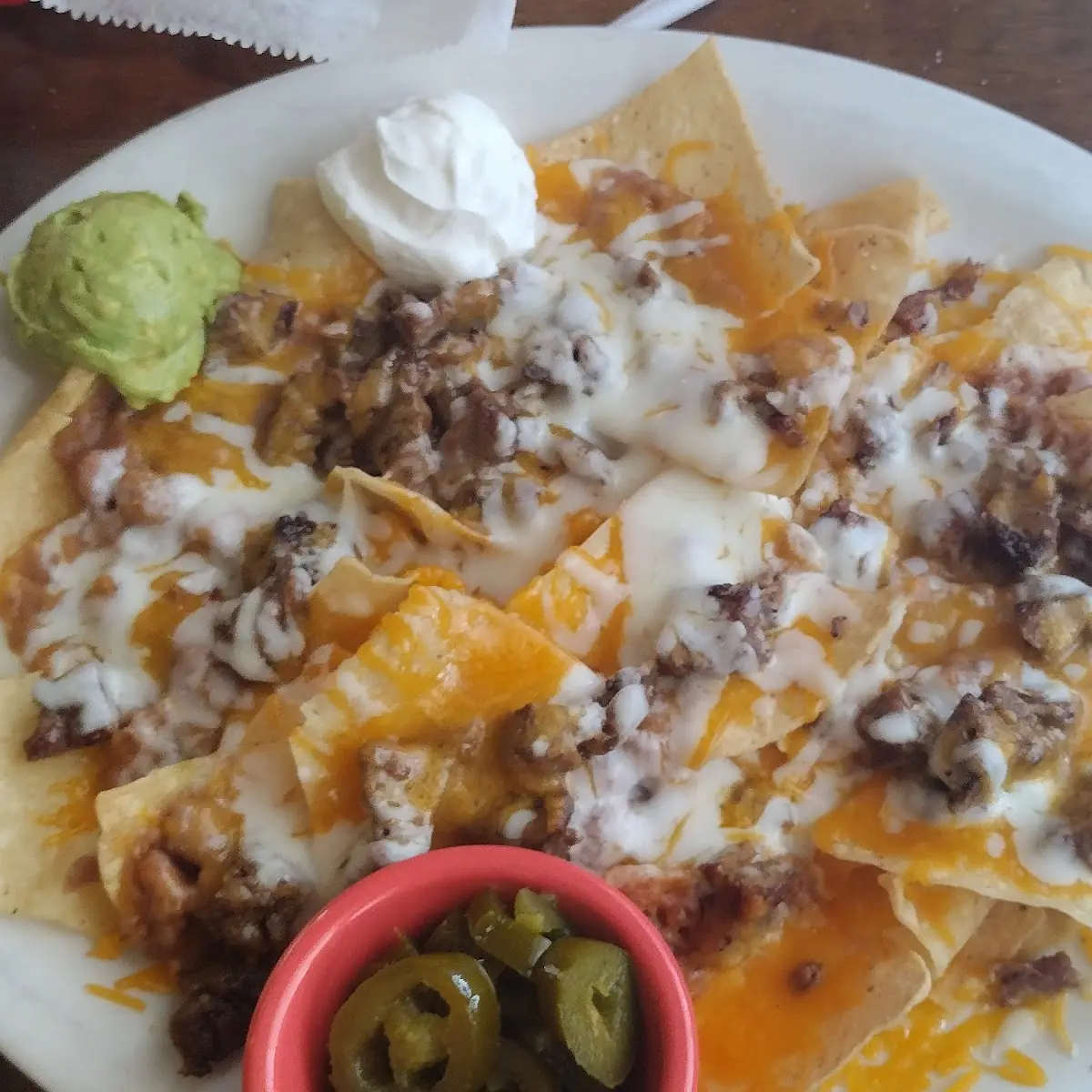 Bean & Cheese Nachos