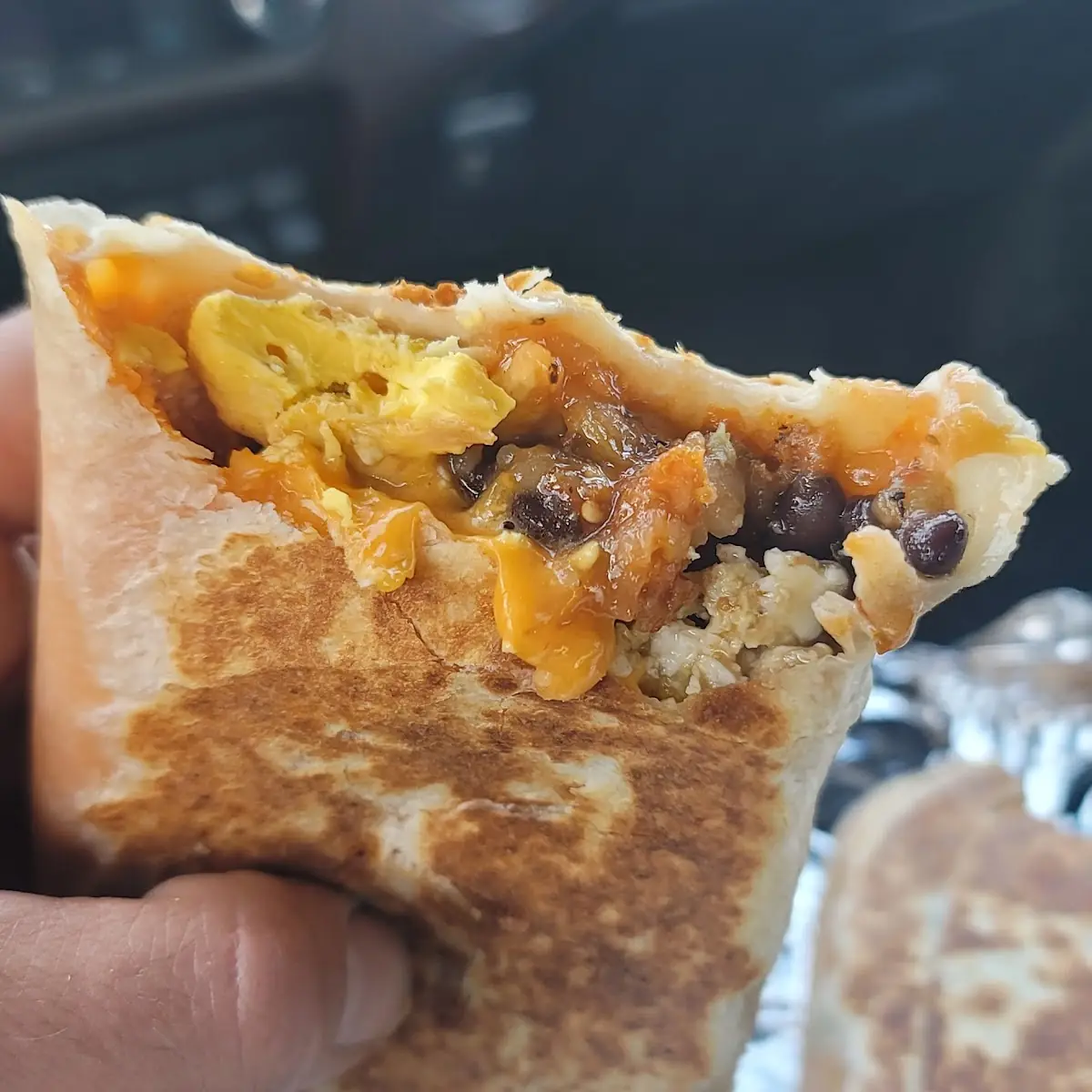 Sausage Breakfast Burrito