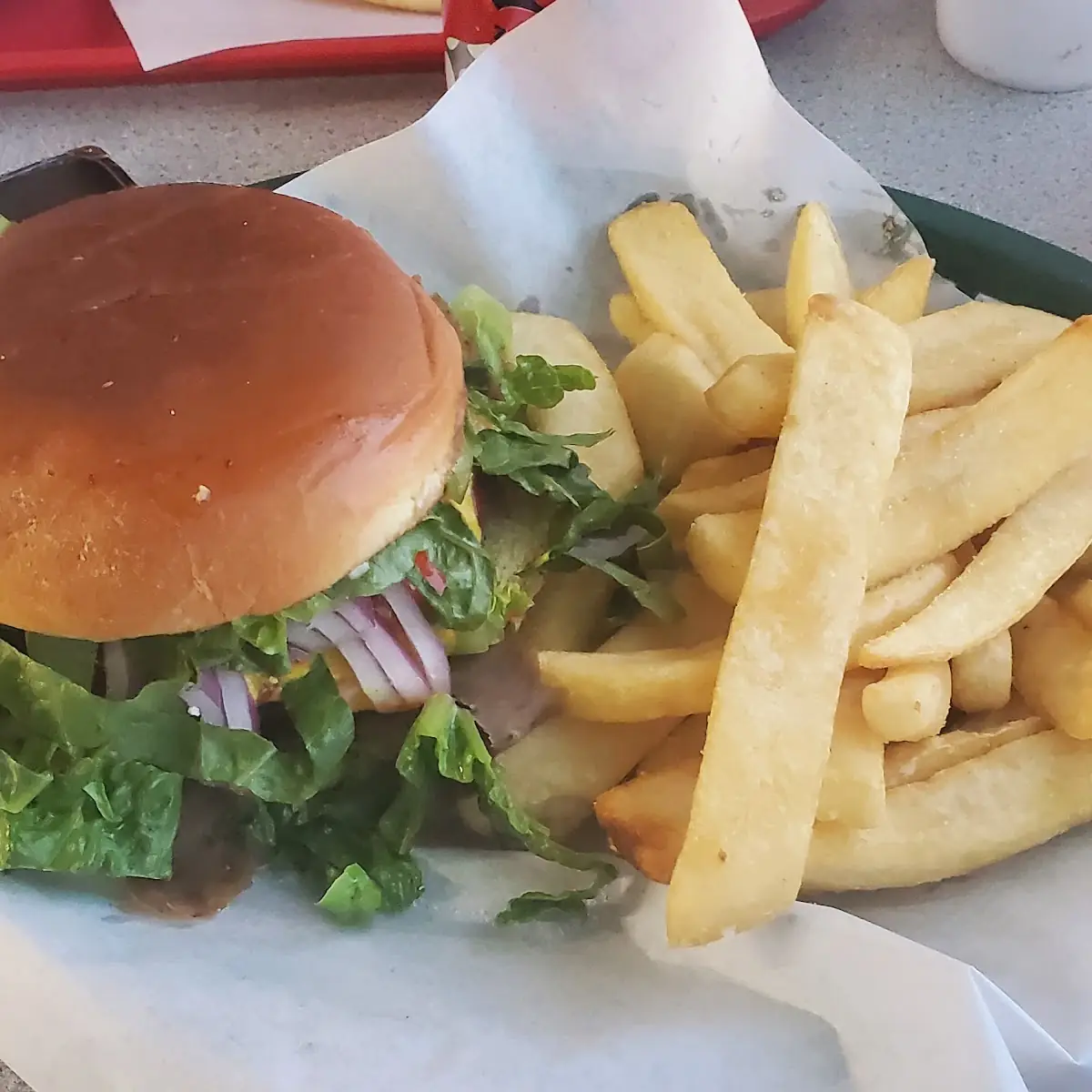 Gyros Burger Menü