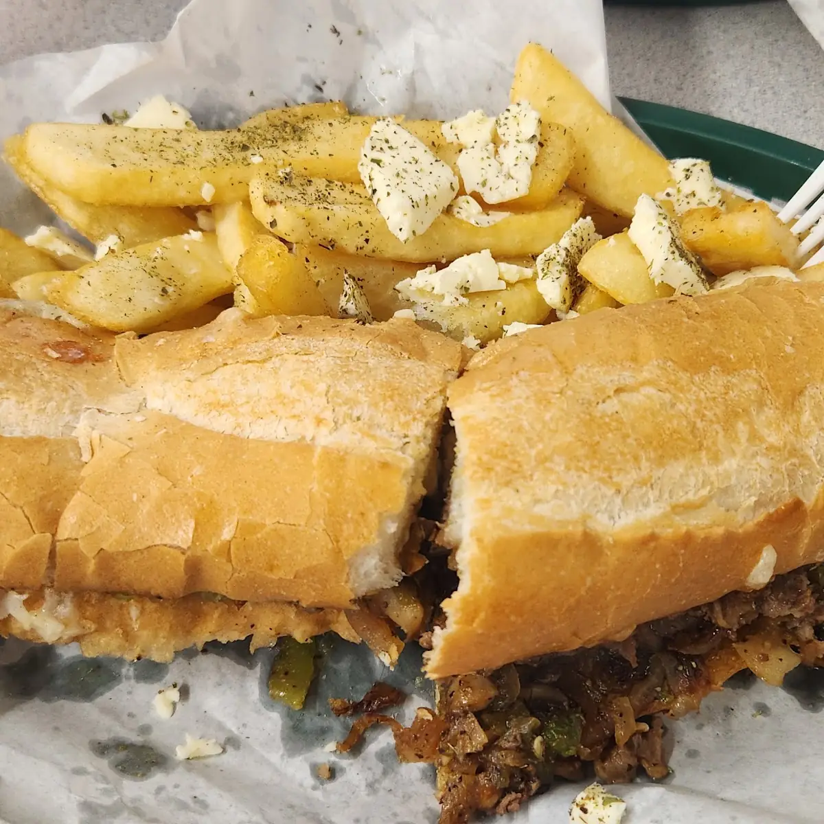 Philly Cheese Steak Sandwich