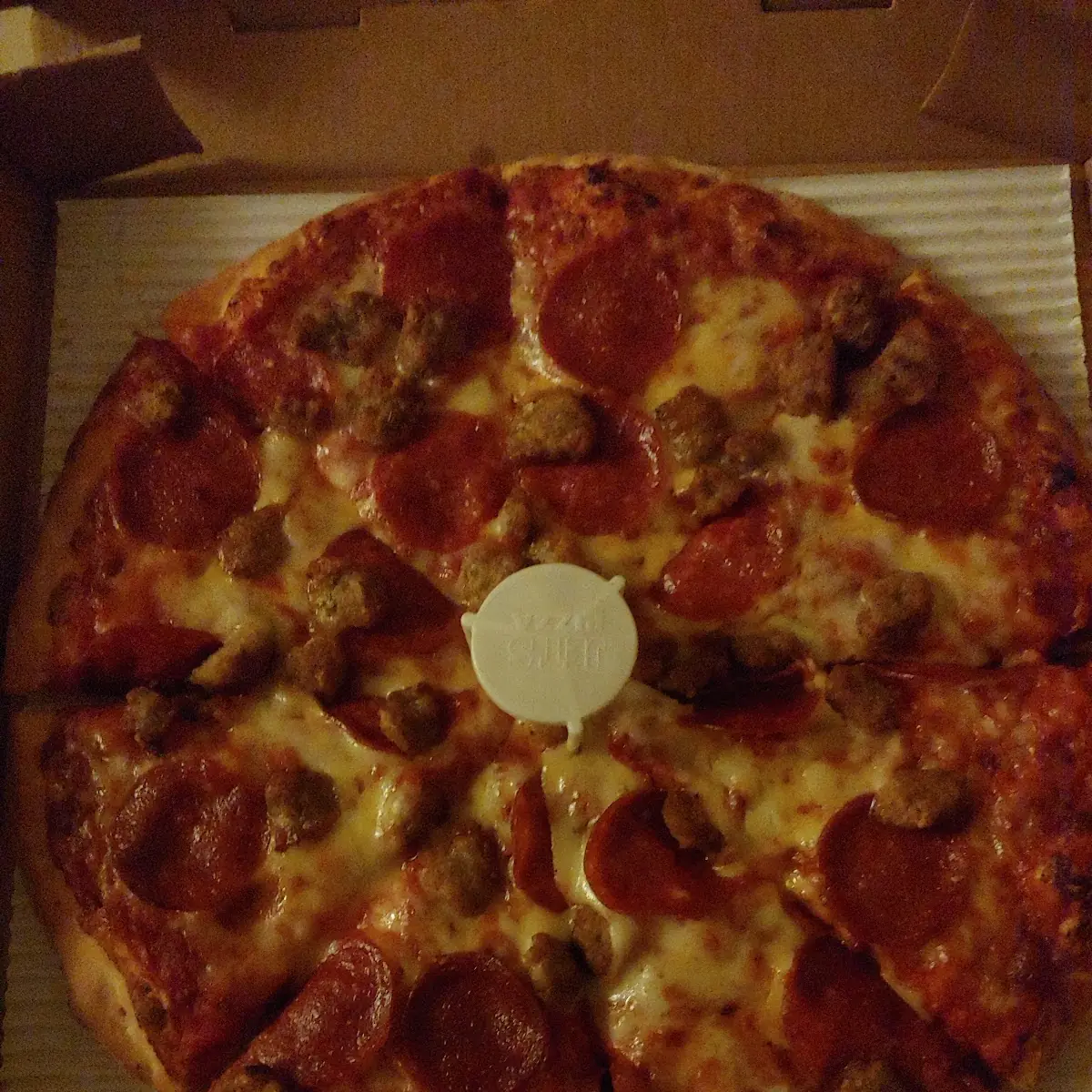 Jets Pizza Sausage Peppers