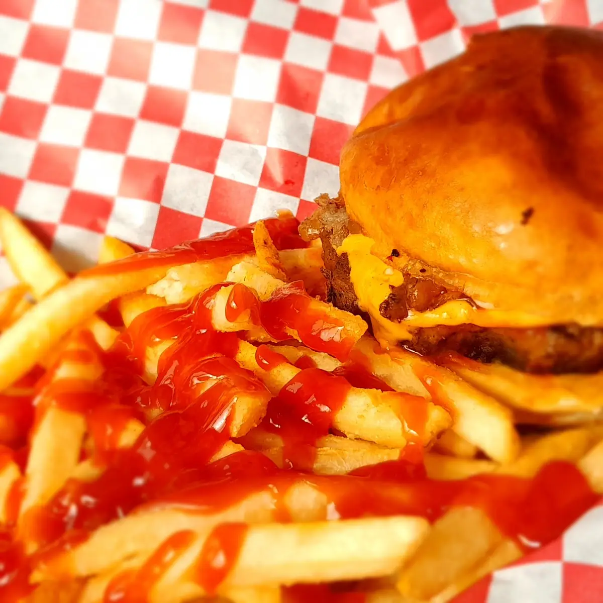 Burger and Fries