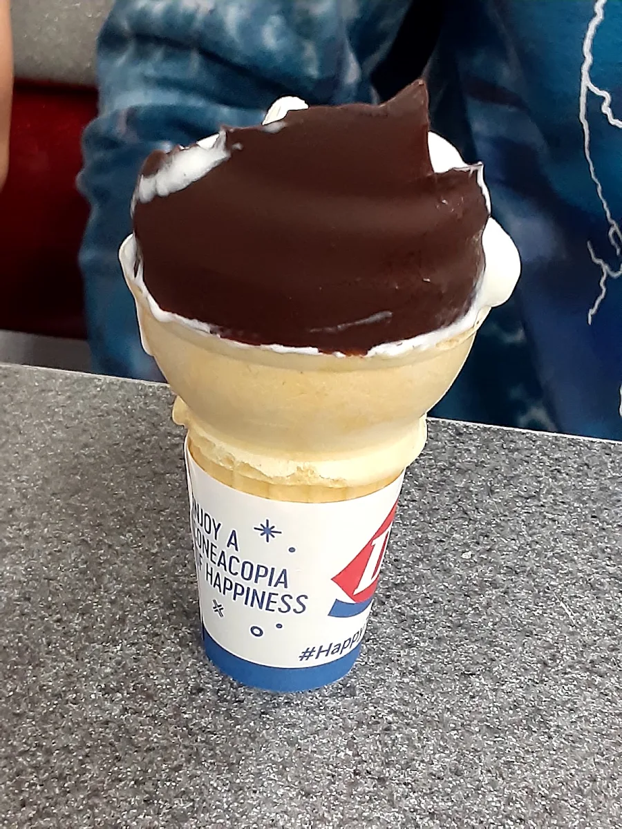 Chocolate Dipped Ice Cream Cone