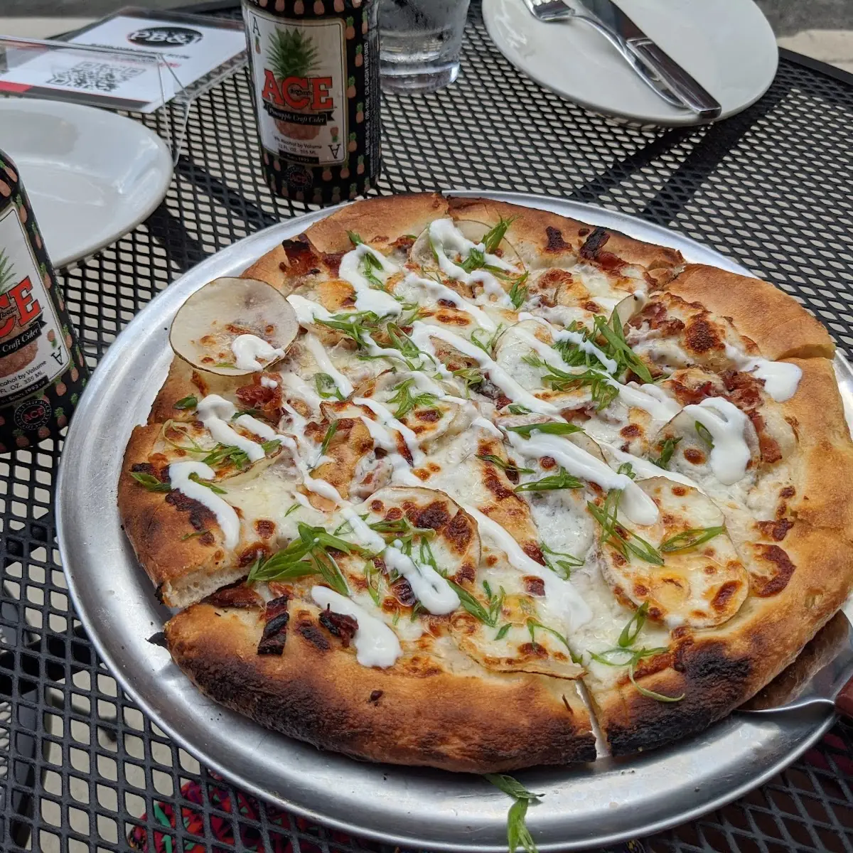 Loaded Baked Potato Pizza