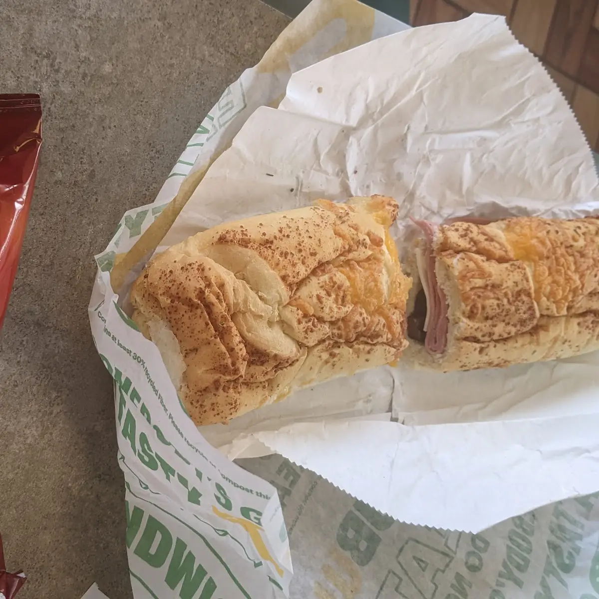 Ham and Cheese Sub