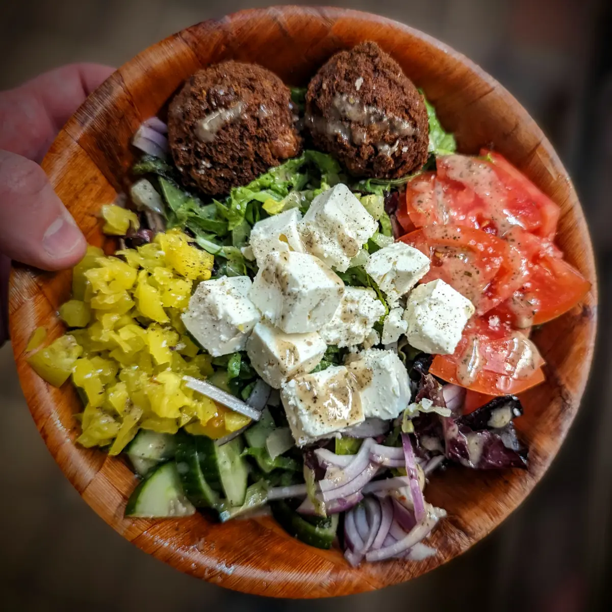 Greek & Destroy Salad