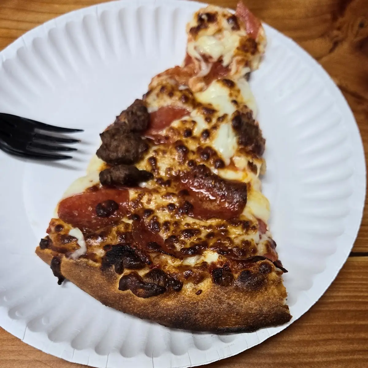 Pepperoni and Sausage Pizza