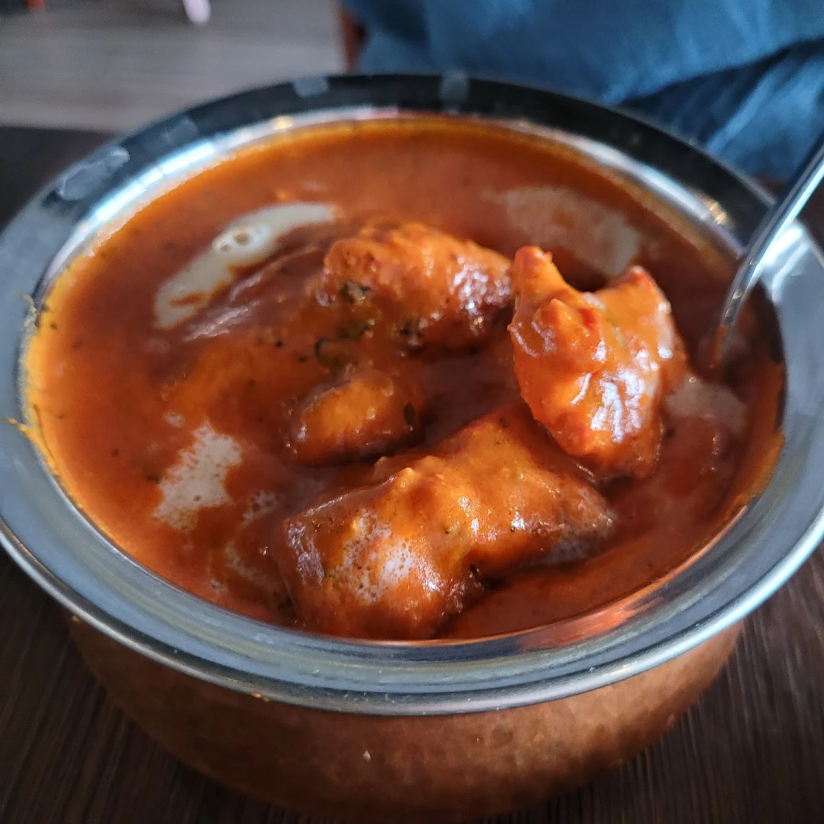 Butter Gravy Momos, Apna Meats And Grill