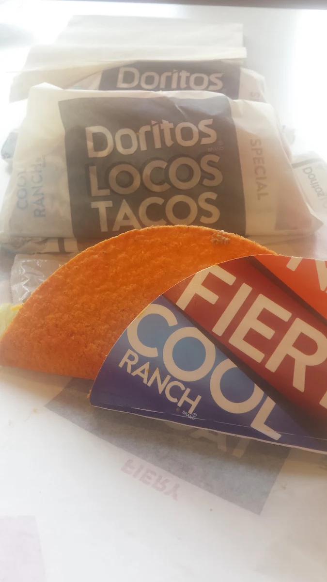Nacho Cheese Doritos Locos Tacos