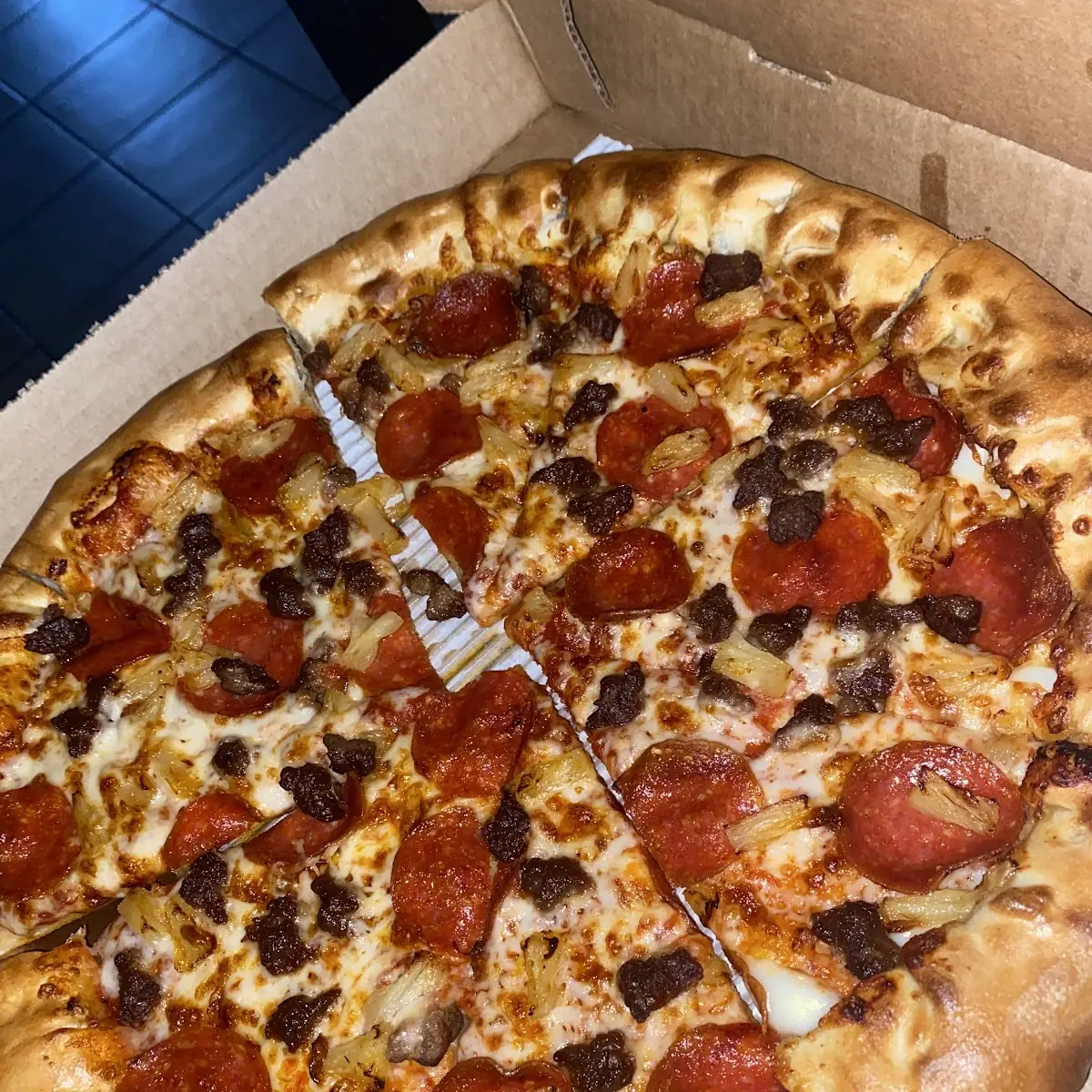 Stuffed Crust Pizza Pepperoni