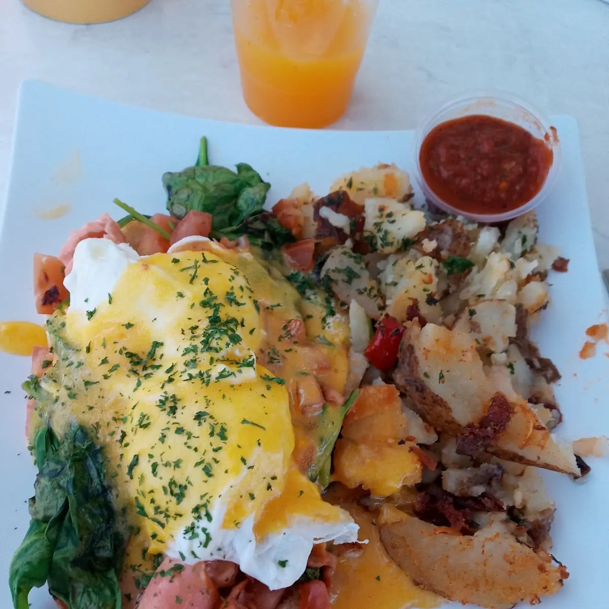 Salmon Benedict