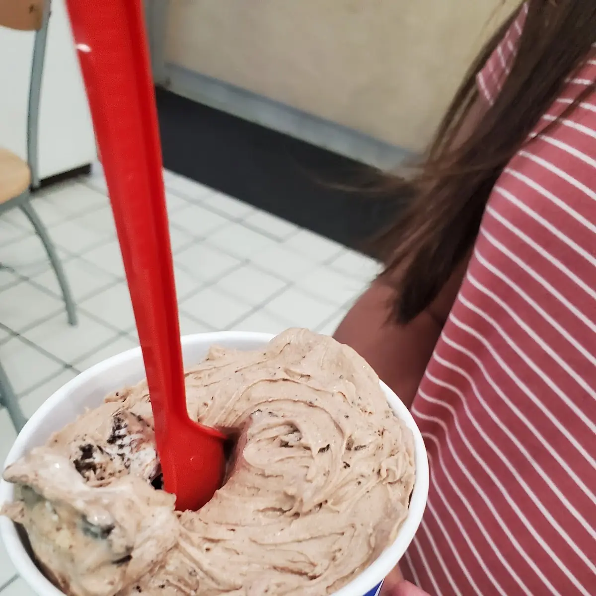 Brownie Fudge Oreo Blizzard