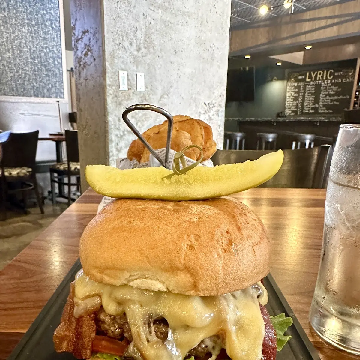Burger on Gluten-Free Bun