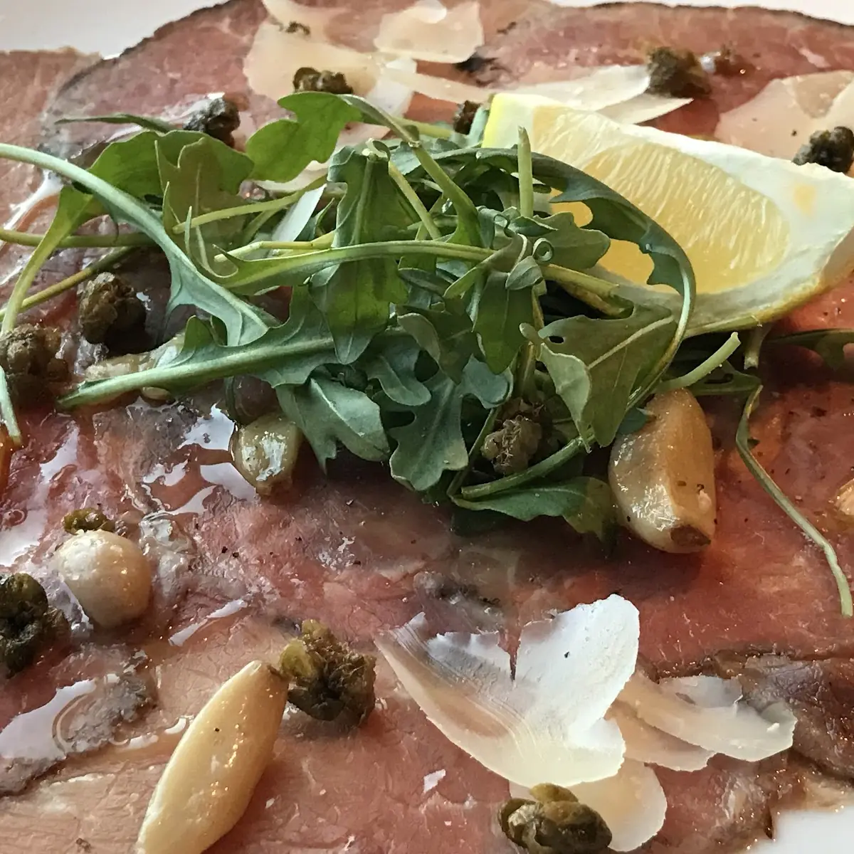 Beef Carpaccio, Pat Quinn's Restaurant & Bar