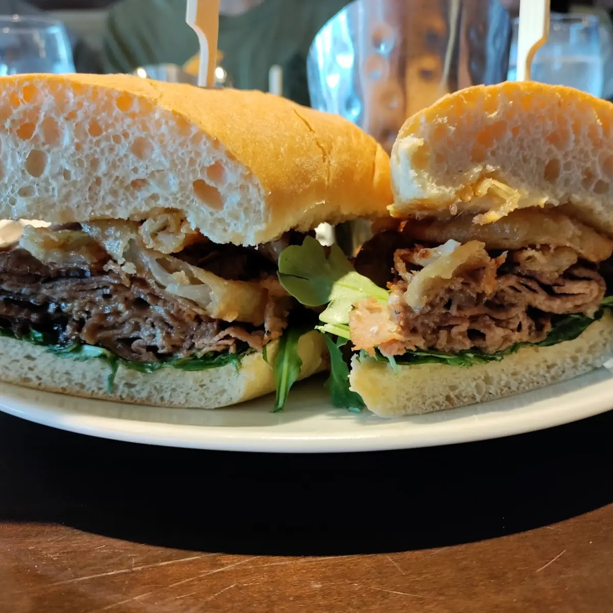 Braised Short Rib Beef Dip