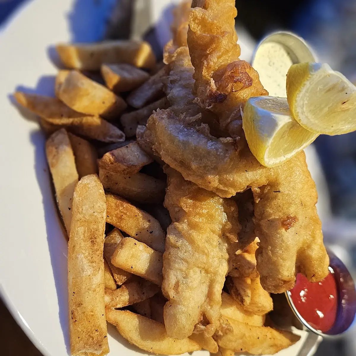Fish and Chips, Pat Quinn's Restaurant & Bar