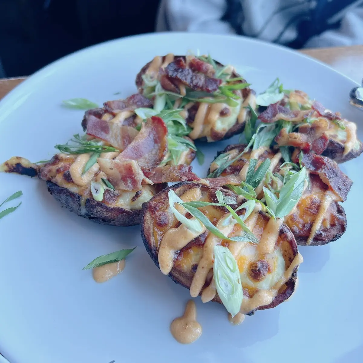 Stuffed Potato Skins, Pat Quinn's Restaurant & Bar