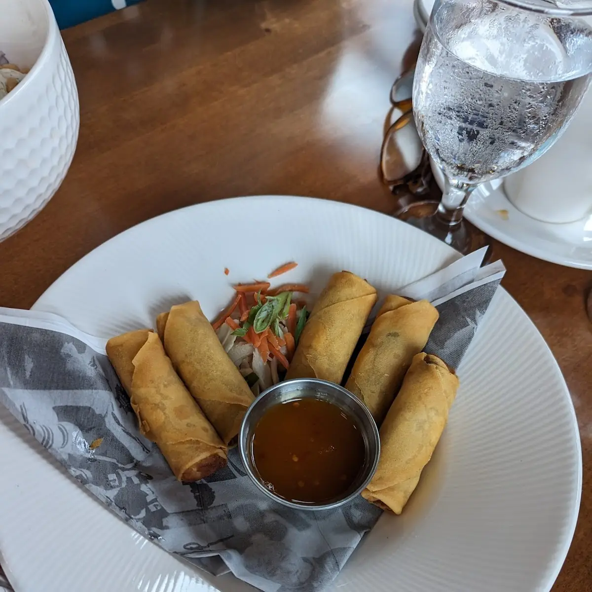 Vegetarian Spring Rolls, Pat Quinn's Restaurant & Bar