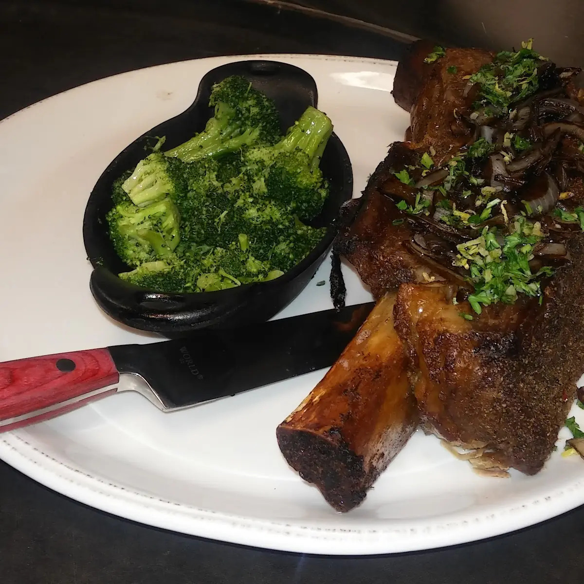 Smoke-Braised Brontosaurus Short Ribs
